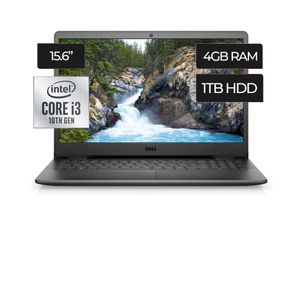 Notebook DELL INSPIRON 15 15.6" 3501 Core i3 Onceava Generación  Ram 4GB Disco 1TB HDD FREEDOS