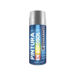 Pintura en aerosol colores metàlicos 400ml plata TC1655 Toolcraft