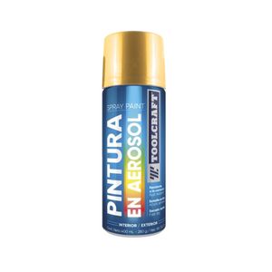 Pintura en aerosol metàlicos 400ml oro brillante TC1648 Toolcraft