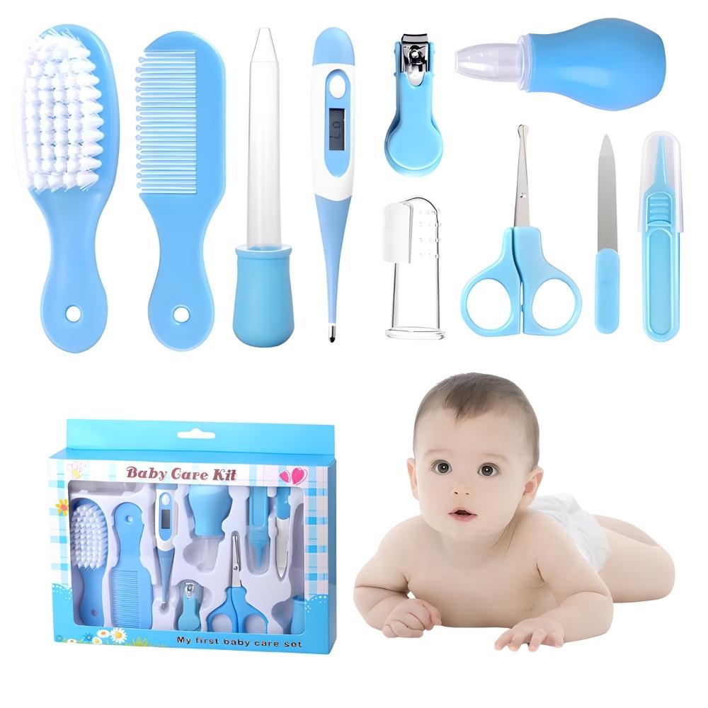 Kit Especial de Cuidado y Limpieza para Bebé 10 Piezas Niño - Real