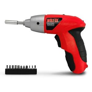 Atornillador 1/4" 4.8V 180 Rpm Wolfox WF1390