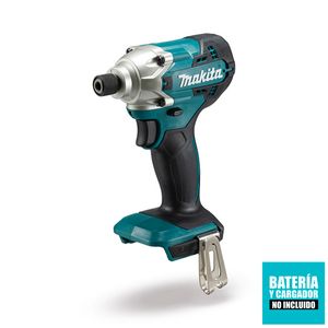 Atornillador de Impacto 1/4" 18V LXT 155Nm Baretool (Sin Baterías / Sin Cargador) Makita DTD156Z