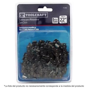 Cadena Repuesto Motosierra 16" TC3889 Toolcraft