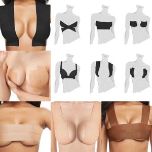 Pack x 2 Boob Tape Negro y Claro Cinta Levanta Senos 5 Metros