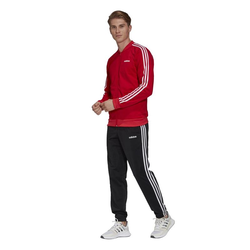 Buzo adidas sales rojo hombre