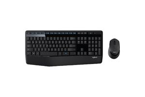 Kit Teclado y Mouse Logitech MK345 Inalambrico Conexión USB Negro