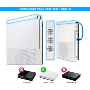 Cooler para Xbox One S Ventilador Xbox One S