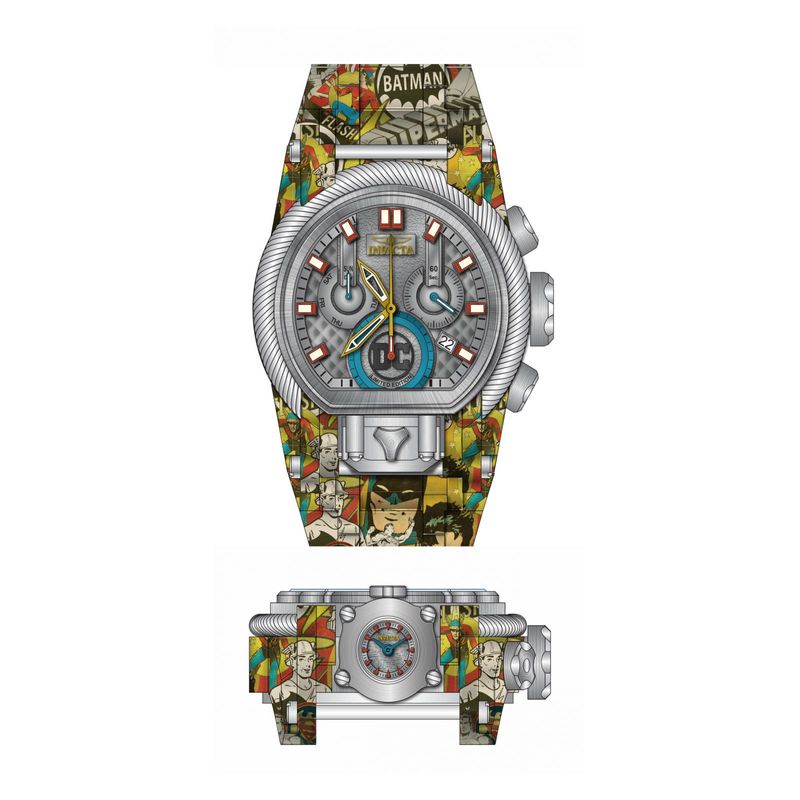 Invicta NFL New York Giants Silver-tone Dial Watch 35791