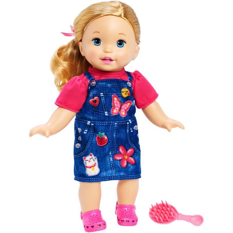 Muñeca Little Mommy Tierna Como Yo Traje De Mariposas Real Plaza