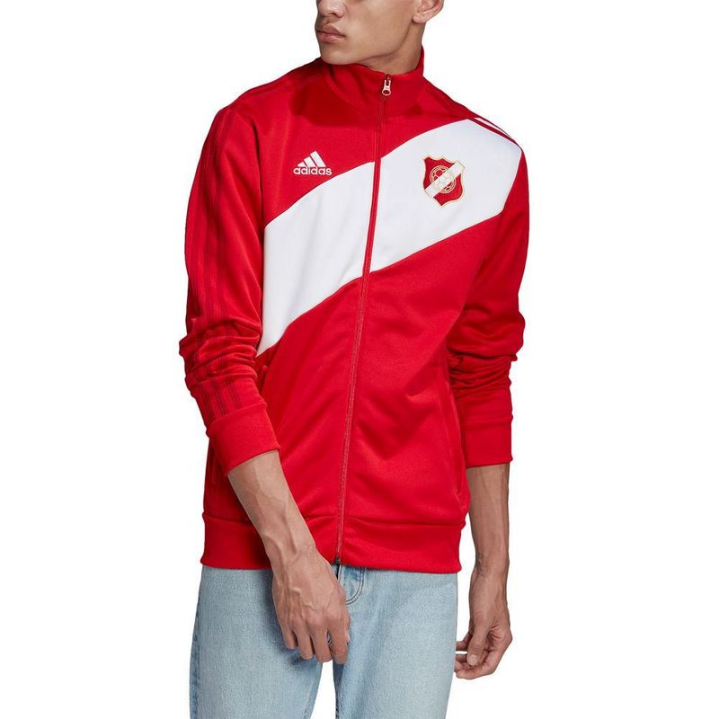 Adidas Hombre Peru Ci Trk Jkt Rojo Talla L