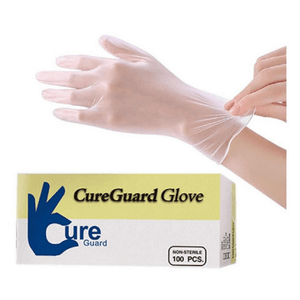 Guantes de Vinilo Transparente