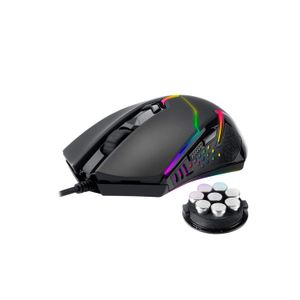 Mouse Gamer Redragon Centrophorus M601-RGB Black