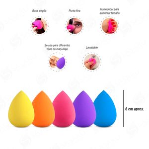 Esponja Aplicadora de Maquillaje
