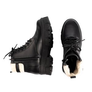 Botines Angie Tan A-38 Negro