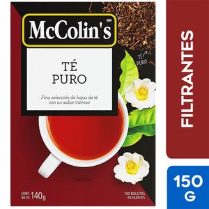 Té Puro MC COLIN'S Caja 100un