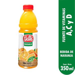 Néctar WATT'S Naranja Botella 350ml