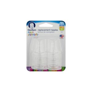 Chupones de Reemplazo Gerber First Essentials para Biberón