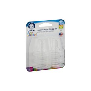 Chupones de Reemplazo Gerber First Essentials para Biberón