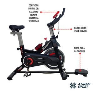 Spinning Full Bike con Twister y Ligas 3 en 1