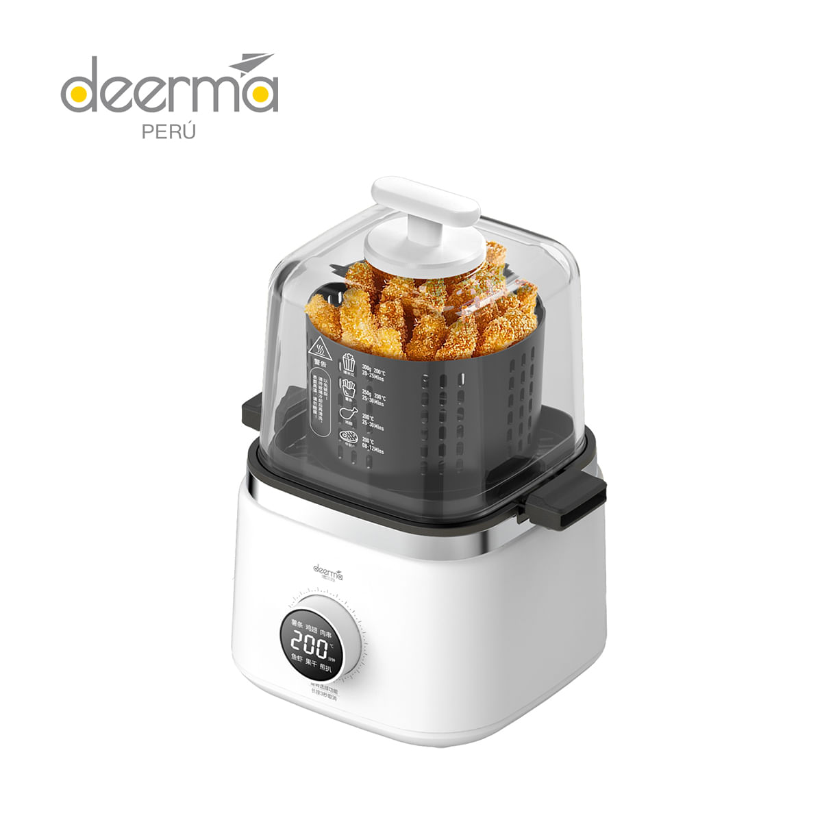 Freidora Sin Aceite De Aire Deerma Air Fryer Kz100 — Zonalaptop