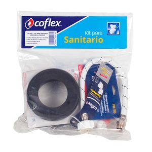 Kit para sanitario con cuello flexible Coflex