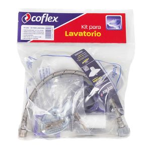 Kit para lavatorio Coflex
