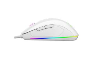 Mouse Gamer Antryx Alambrico Storm Kurtana Blanco 12400 DPI RGB