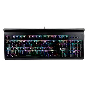 Teclado Gamer Mecanico Teros TE4151 Alambrico 60 millones de pulsaciones RGB Color Negro