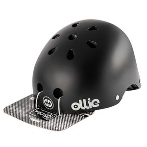 Casco de Bicicleta Skate Ollie Negro Talla L