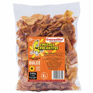 Chifles Dulces CROCANTITOS Bolsa 340g
