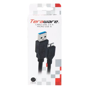Cable Teraware USB 3.0 macho a Micro USB B macho, 1.5 m