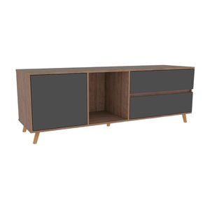 Mesa para tv 60" Salem color Miel Tuhome