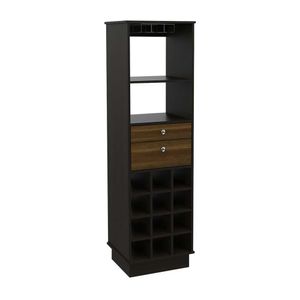 Bar Classic color negro madera Tuhome