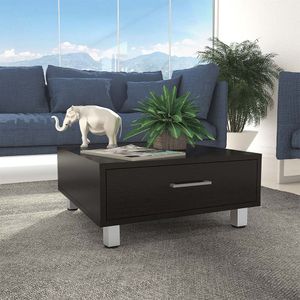 Mesa de centro Beijing Negro Amaderado Tuhome