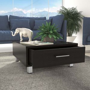 Mesa de centro Beijing Negro Amaderado Tuhome