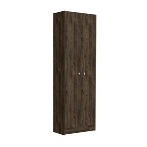Ropero Home 2 Puertas 4 Repisas Melamina Color Madera Tuhome