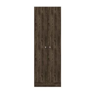 Ropero Home 2 Puertas 4 Repisas Melamina Color Madera Tuhome