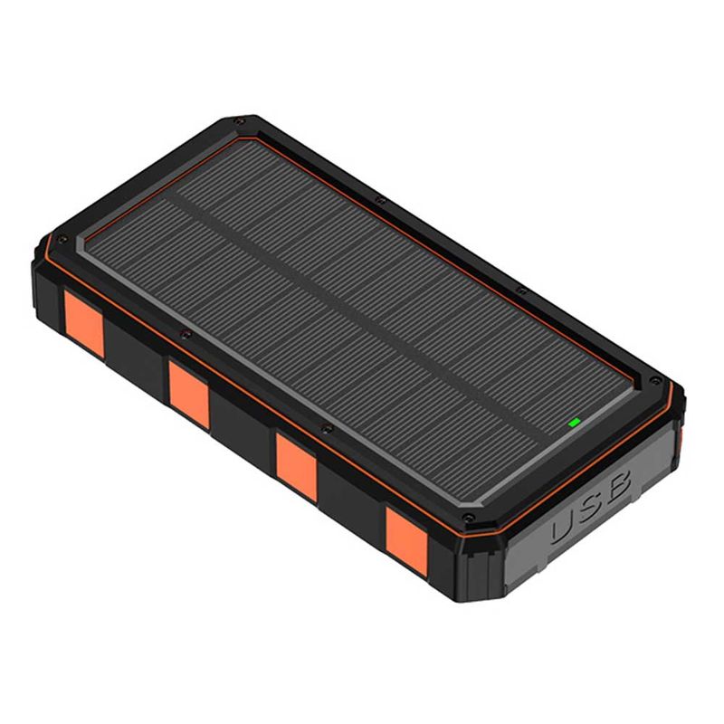 Batería externa carga inalámbrica solar 8000 mAh para regalos empresa - ▷  Creapromocion
