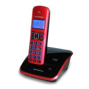 Teléfono inalámbrico Motorola  identificador de llamadas, recargable
