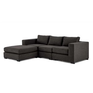 Sofá Esquinero Modular Mortimer Yolodecoro Gris Foca