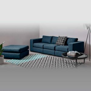 Sofá Modular Mortimer Yolodecoro Azul Puerto