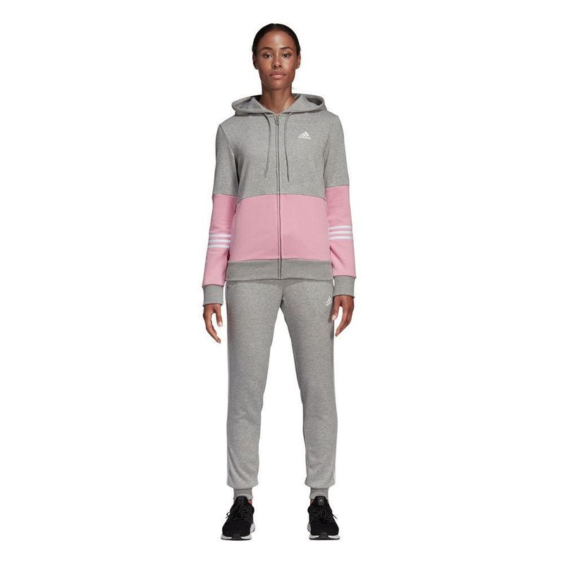 Buzo Adidas Mujer Wts Co Energize Plomo Rosa Real Plaza