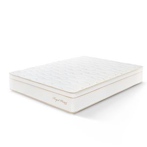 Colchón Paraíso Royal Prince King + 2 almohadas viscoelásticas + protector