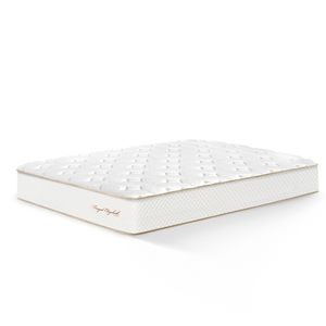 Colchón Paraíso Royal Elizabeth King + 2 almohadas viscoelásticas + protector