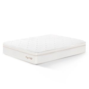 Colchón Paraíso Royal Cloud Queen + 2 almohadas viscoelásticas + protector