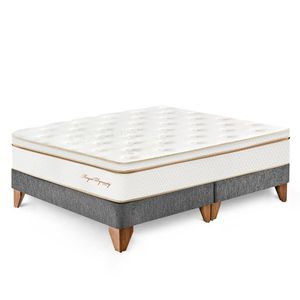Cama Paraiso King Europea Royal Dynasty Acero