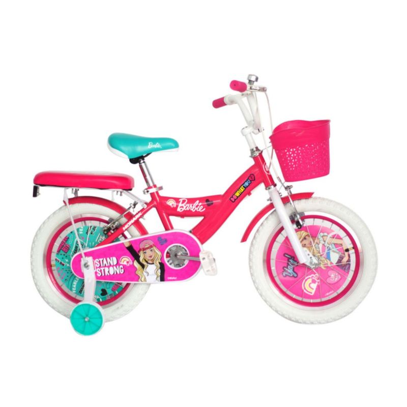 Bicicleta aro discount 16 niña barbie