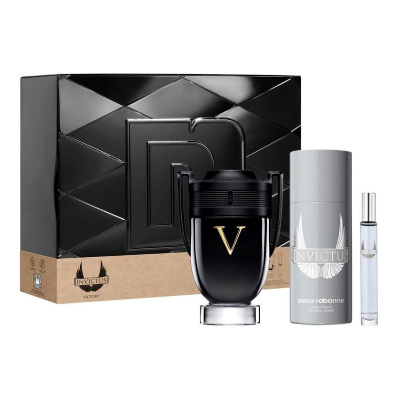 Paco Rabanne Invictus Victory Hombre 100 ML EDP + Deo Spray 150 ML