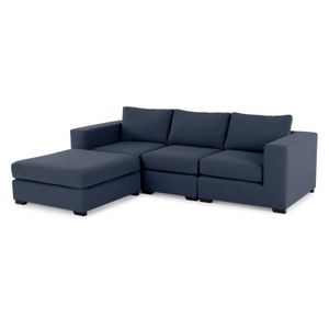 Sofá Esquinero Modular Mortimer Yolodecoro Azul Intenso