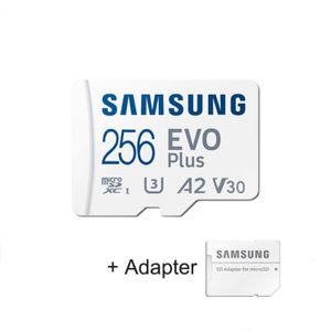 Memoria MicroSD Samsung 256GB EVO Plus 130MBs UHS-I Class10 U3 4K